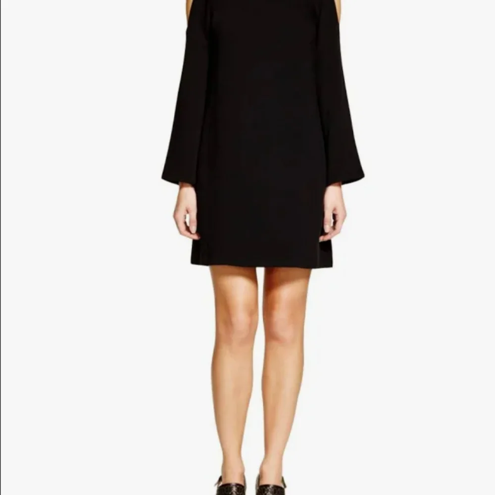 Sexy Elegance Black Mini Dress Size S Cold Shoulder Bailey 44 - Picture 12 of 12